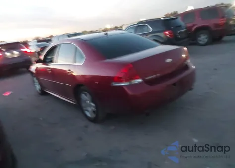 2014 Chevrolet Impala Limited Lt из США, поврежденный, VIN 2G1WB5E34E1141940